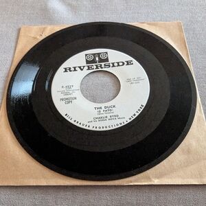 Charlie Byrd The Duck 7" 45 Vinyl Record